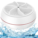 Mini portable USB Washing Machine | Sink Washing Machine Ultrasonic Turbo Washer for Clothes and Dishes. Perfect for Travel, Business, Camping, Home, College, RV, and Apartments