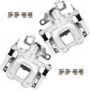 cciyu 18B5517 18B5516 Rear Left & Right Brake Caliper With Bracket For Ford For Transit-150/For Transit-250/For Transit-350/For Transit-350 HD