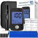 TD-4125 Superior to Most Blood Glucose Monitor Kit-No Coding, 100 Test Strips &Lancets, Accurate&Easy to Use, Larger Backlight Screen, Patented 2+2 Bio-Tech,Diabetes Testing Kit for Seniors