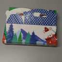 easykart labels 24 Christmas Treat Boxes, Xmas Cardboard Present Candy Cookie Boxes with Handles, Holiday Party Favor Supplies,6 Colourful Designs