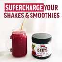 Force Factor Total Beets Drink Mix Superfood Powder with Nitrates to Support Circulation, Blood Flow, Nitric Oxide, Energy, Endurance, and Stamina, Cardiovascular Heart Health Supplement, 30 Servings (7.4 Ounce (Pack of 1))