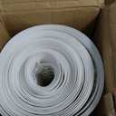 PotatoLife Plastic Hardware Mesh Netting, Garden Netting, Temporary Fence, Tree Guards, Safety Net for Balcony, Deck, Stair Railing, Animal Barrier, Poultry, Deer, with 50 Zip Ties, 4' x 50', White