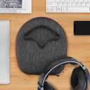 Geekria Shield Headphones Case Compatible with Sennheiser HD 660S2/660S/598/550/505 and More, Replacement Hard Shell Travel Carrying Bag with Cable Storage (Dark Grey)