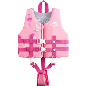 Gogokids Toddler Swim Vest, Kids Floaties  Boys & Girls Buoyancy Jacket, Swimming Aid for Pool & Beach, Fits 2-8 Years / 22-60 lbs (Sailboat)