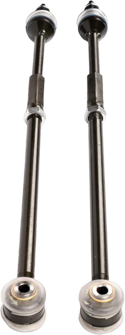 2PCS Rear Driver & Passenger Side Tie Rod Replacement for Jaguar XF XFR XJ XJ8 XJR XK XKR OE# C2D51043 C2D51044 1W4Z5B551AA C2C36985 C2D5993 - Rear Suspension Tie Rods