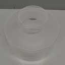 2Pcs Acrylic Cake Display Stand 6'' 10'' Round 2 Tier Clear Cylinder Cake Box for Wedding Birthday Party Decor (6 / 10 Inch)