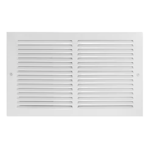 14 in. x 10 in. Steel Return Air Grille , White