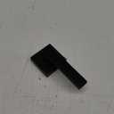 KNOBWELL 1 Pack Heavy Duty Dummy Lever for Interior Door, Heavy Duty Dummy Handle, Single Sided, Matte Black Finish, Leversets for Interior Doors, Right/Left Handing 0.93 lb (Only One Side Use)