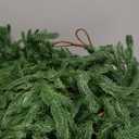 Hananona 4 Pcs 9 Ft Artificial Norfolk Pine Garlands, Real Touch Winter Pine Garland, Green Artificial Greenery Garland for Table, Mantle, Wall, Indoor, Outdoor Christmas Decorations (4, 9 Ft)