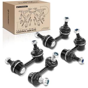 A-Premium Set of 4, Front & Rear Sway Bar Links Kit Stabilizer Bar Links, Compatible with Honda Civic & Acura CSX 2006-2011