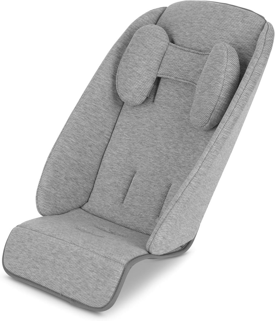 UNIQUIFY Insert Liner Seat Compatible with Uppababy Vista, Vista V2, Cruz, Cruz V2, RUMBLESEAT V2 and RUMBLESEAT V2+ (Grey)