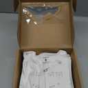 2-Pack Baby Sleep Sacks, Zipper Wearable Blanket - 0.5TOG Organic Cotton, Lightweight,Soft Cozy Infant Sleeping Sack 3-6 months,Easy to Wear Small Newborn Transition Swaddles Sleepsacks(BumbleBear, S)