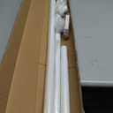 White Tension Curtain Rod 41-126 In,Outdoor Curtain Rod | No Drilling for Window,Heavy Duty Shower Rod,Rod Diameter 1.26In-One-bond stretching