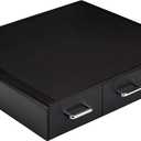 Amazon Basics K-Cup Compatible Coffee Pod Storage Drawer, 3 Easy-Open Drawers, 36 Pod Capacity, Black