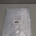 Senvitate 47" Clear Garment Bags for Hanging Clothes,Dustproof Suit Bag for Closet Storage,Transparent Plastic Garment Clothes Suit Cover Bags with Zipper for Coats (5 Pack - Clear 47"), XL