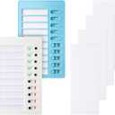 Aleric 2 Pieces Chore Chart for Kids to do List Chores Checklist Task Board, Sliding Morning Routine Chart for Adults, Daily Memo RV Checklist Planning Boards Reminder Charts