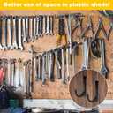 2 PCS Tool Hooks Compatible with Suncast & Craftsman Sheds  Premium Plastic Shed Garden Garage Storage Hooks for Hanging Organization Supplies (Black)