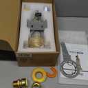 iSpring WSP-50 Reusable Whole House Spin Down Sediment Water Filter 50 Micron, 1" MNPT + 3/4" FNPT w/Push to Connect Fittings