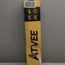 Bike Pump, 25 Height Full Size Bicycle Pump with 160 PSI High Pressure, Bike tire Pump with Presta and Schrader Valve, Bike Air Pump for Bike Tires, Balls and Swimming Ring,Bike Pumps with Psi Gauge (Yellow,Mechanical Guage)