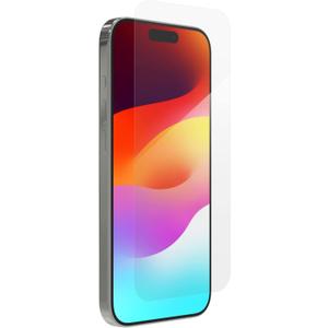 ZAGG Glass+ iPhone 15 Pro Screen Protector - 3X Stronger with Reinforced Edges, Scratch & Smudge-Resistant Surface, InvisibleShield, Easy to Install
