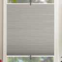 FRANK GOODMAN Tension Holding Top Down Bottom Up Cellular Shades, Room Darkening Blackout Top Down Bottom Up Cellular Shades, Energy-Saving Honeycomb Blind, Noise Reduction Honeycomb Blind 81x122cm