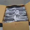 12 pcs 4x4 (Actual: 3.5"x3.5") Aluminum Deck Post Base Cover, for Railings, Stairs, Patios, Porches, Split Deck Post Skirt (Black)