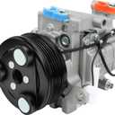 ECCPP AC Compressor 2004-2009 Fit for Mazda 3 2.0L 2006-2010 for Mazda 5 2.3L Fast Cooling A/C Compressor with Clutch