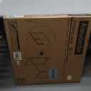 Folding Desk 30 Inch - No Assembly Small Foldable Desk for Small Space, Minimalist Space Saving Collapsible Compact Desk Portable Table for Craft, Writing, Study and Work (Brown)