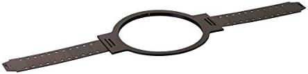 Monoprice Rough-in Speaker Bracket - For 8in Round Speakers, 10in Cutout Diameter, Black