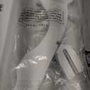 LUXE Bidet NEO 185 Plus - Dual Nozzle, Non-Electric Bidet Attachment for Toilet Seat, Patented Slide-In Install, 360 Self-Clean, EZ-Lift to Clean, Feminine & Rear Wash (White)