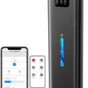 8L Smart Humidifier for Large Room Bedroom, Cover up to 505ft, Easy Top Fill, Remote & APP Control, Aroma Box, RGB Light, Last 48 Hours Suitable for Indoor Plant, Office, Home (Gray)