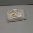 Women Acrylic Clutch Box Metal Handle Evening Bag Trendy Ladies Shoulder Crossbody Purse for Wedding Party Causal (Beige)