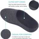 Git-up Orthotic Slippers with Arch Support for Plantar Fasciitis Pain Relief,Comfortable Slip On Clog,Indoor Outdoor Orthopedic House Shoes with Anti-Skid Rubber Sole