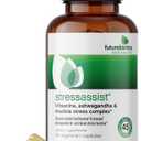 Futurebiotics Stressassist L-theanine Ashwagandha and Rhodiola Rosea Stress Complex - Natural Nutritional Stress Function, 90 Vegetarian Capsules