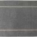 Cozy Earth Small Charcoal Bathmat