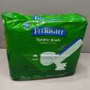 Medline FITULTRAXXLZ FitRight Ultra Briefs, XX-Large (Pack of 20) (Green, XXL)