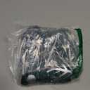 Christmas Lumbar Pillow Covers 12X20 Green Pillows Covers Silver Snowflake Glitter Cushion Covers Rectangle Throw Pillow Cover Cute Decorative Pillowcases Holiday Decor for Couch Sofa Bedroom Set of 2