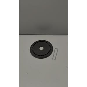 Ilsa Heat Diffuser, 8 1/4in, Black