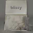 Blissy Silk Pillowcase - 100% Pure Mulberry Silk - 22 Momme 6A High-Grade Fibers - Pillow Cover for Hair & Skin - Regular, Queen & King with Hidden Zipper (Standard,Blissy White)
