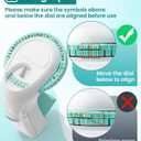 Label KINGDOM Embossing Labeler, Omega S Green Old School Embossed Label Maker with 10pk Embossing Label Tape, Portable Handheld Vintage Label Printer for Home Use