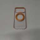 TORRAS 360 Magnetic Stand for iPhone 17 Pro Max Case, [Fit for MagSafe] [4X MilitaryGrade Protection] Slim Case for iPhone 17 Pro Max 6.9" 2025, ClearOrange, Ostand O3 Fitness Series