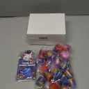 28 Pack Valentines Day Gifts for Kids, Galaxy Slime with Greeting Card Box Stress Relief Fidget Toy for Kids Party Favor Supplies, Classroom Exchange Prizes Valentine Party Gifts