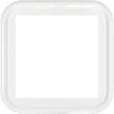Girard Products Llc RV Water Heater Door Trim Ring - White