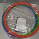 Libima Obstacle Course Ring Set Exercise Hoop Large Hoop Plastic Toys Playground Toys for Gymnastics Practice Party Games Educational Activities Holiday Decor, 5 Colors(12 Pcs,15.8 Inch)