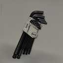 Amazon Basics Hex Key Allen Wrench Long Arm Set with Ball End,  Standard Sizes, 13 Piece