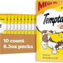 Temptations Classic Crunchy and Soft Cat Treats Tasty Chicken Flavor, 6.3 Oz, Pack of 10, Best By 02/2026