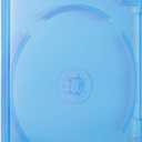 AcePlus Double 2-Disc Blu-Ray Cases with 12mm Standard Thickness, Screen Printed Logo and Clear Wrap Around Sleeve (10-Pack)