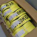 Truck Straps, 4" x30' Heavy Duty Tie Down w/Flat Hooks 18,000lbs Break Strength, WLL# 6000lbs, Winch Straps Cargo Straps tie Down for Flatbeds, Trucks, Trailers, Farms, Rescues, Tree Saver(10 Pack)
