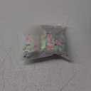 ZAFUL Women's Triangle Bikini Lace Frilled Ruffles Gingham Print Tie Side Spaghetti Strap 2 Pieces Bikini Swimsuit (Medium, 1-light Green)