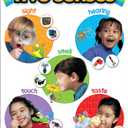 TREND Five Senses Learning Chart, Classroom Decor, 17" x 22"